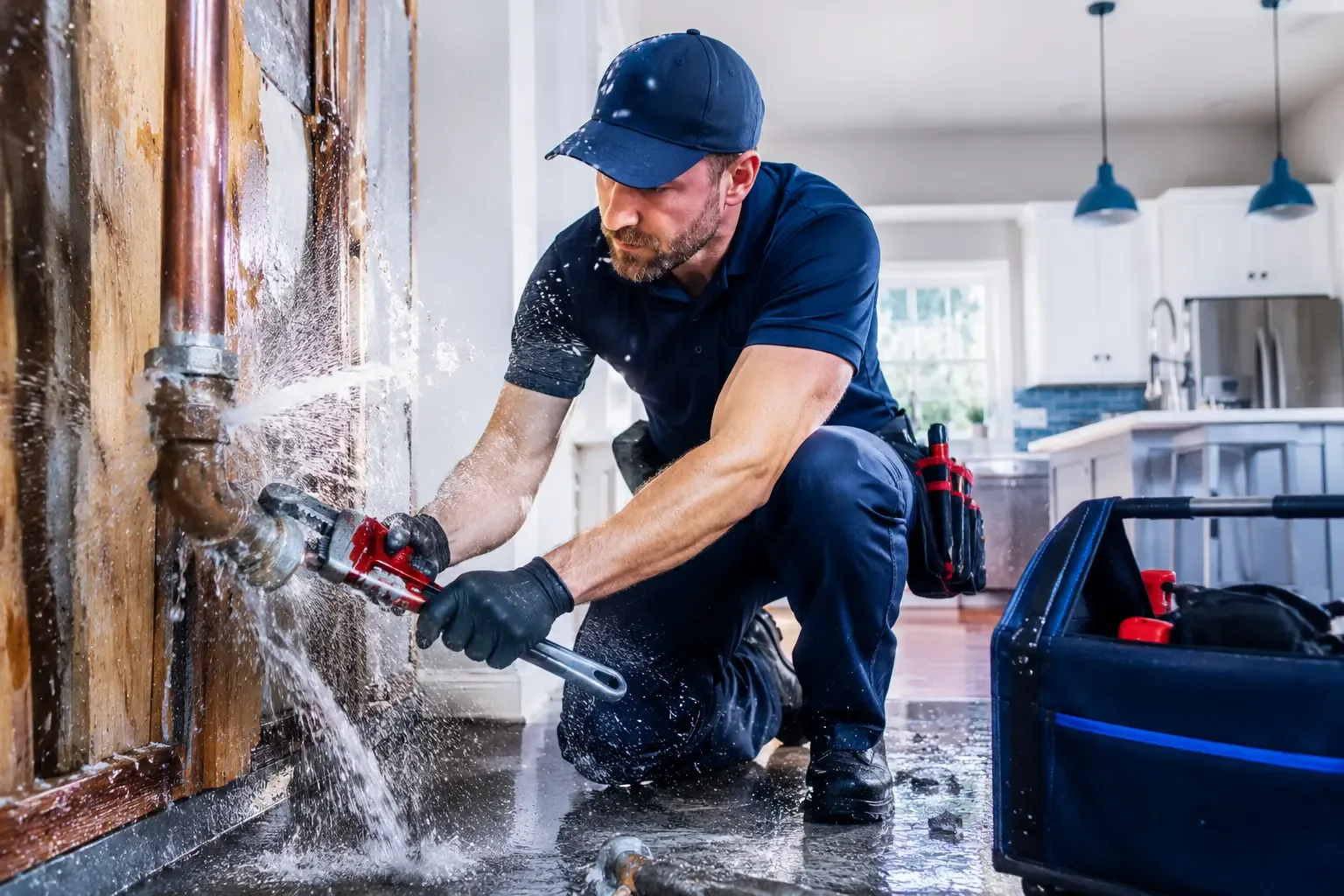 Local emergency pipe repair professionals in New Salem, IL